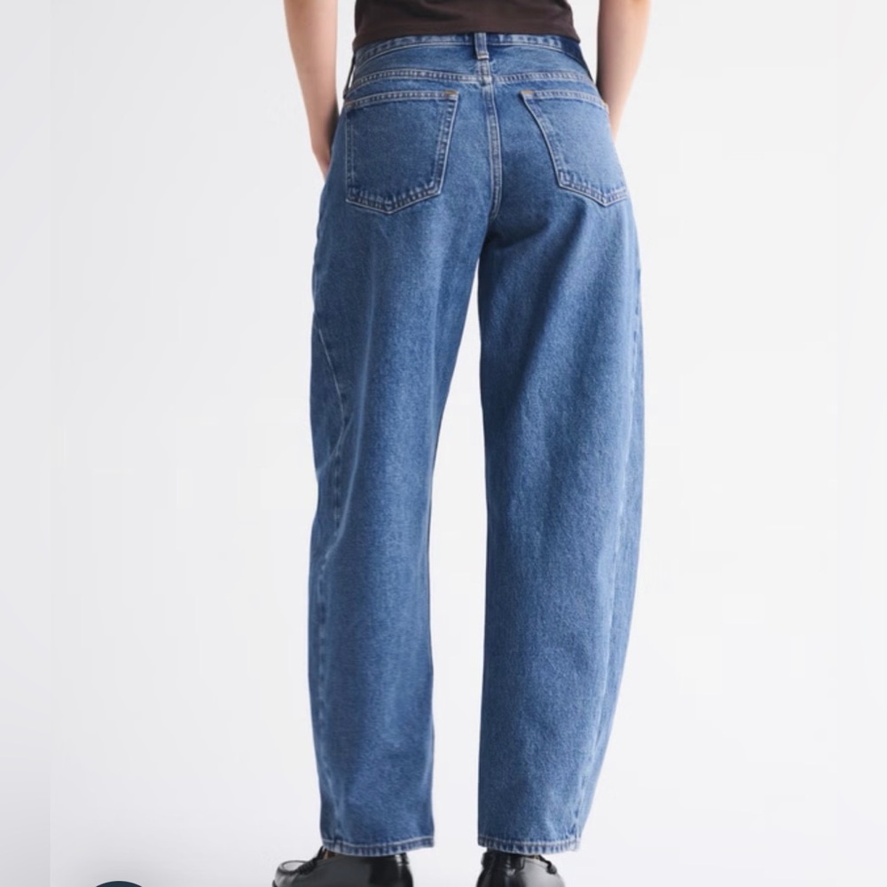 Abercrombie The Barrel Jean Mid Rise size 26 - Picture 2 of 6